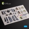 KELIK K72127 FG.1 Phantom - interior 3D decals for Airfix kit 1/72